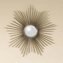  9.90664 - Mini Sunburst Mirror-Nickel